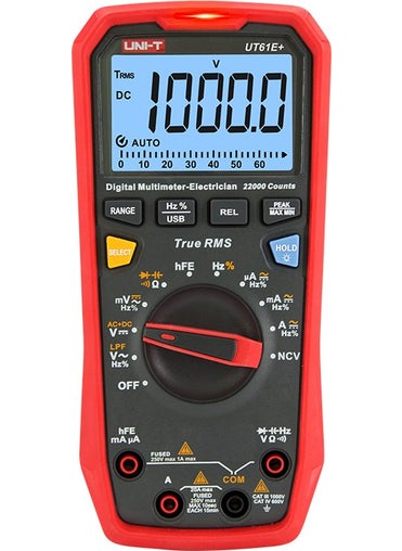 Uni-T UT61E+ True Rms Multimeter UT-61E+ Ut 61E+ (New Model)