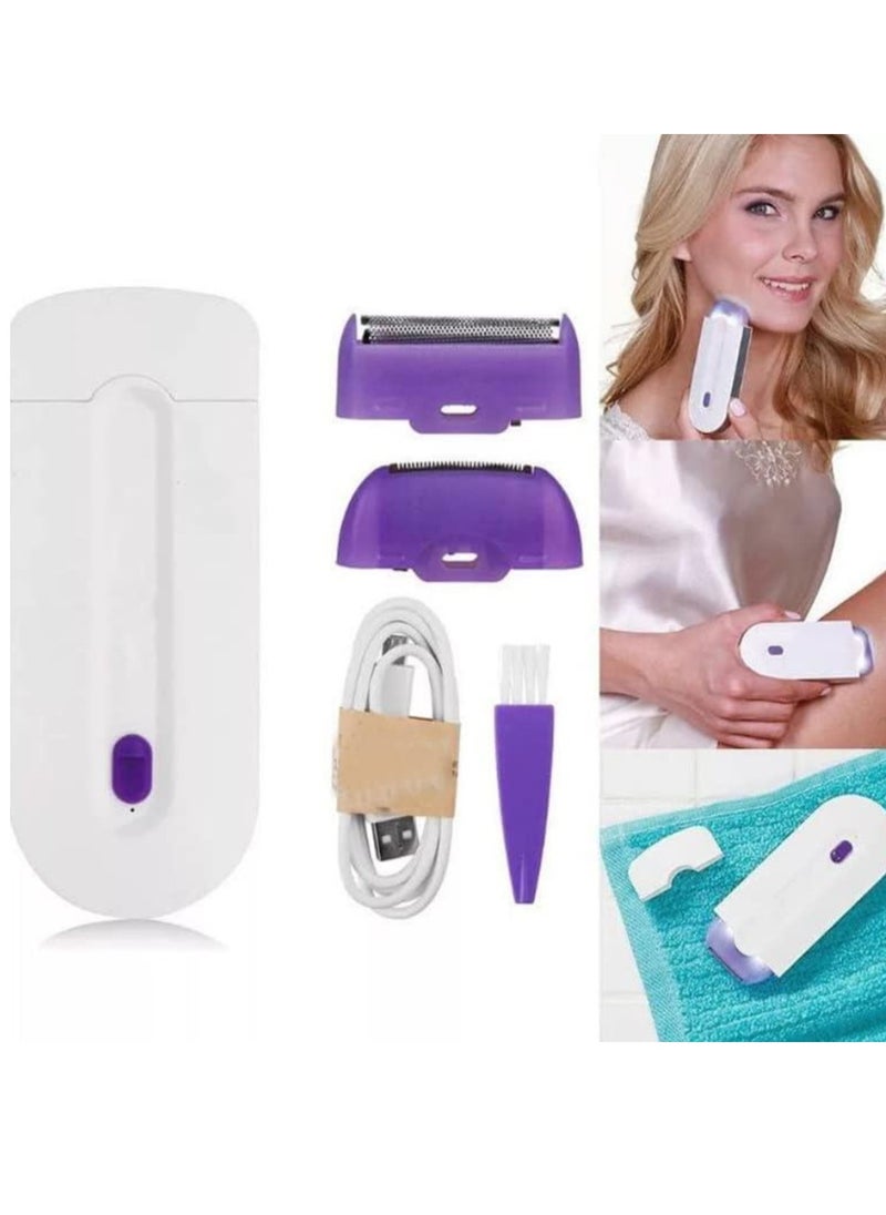 Silky Smooth Hair Eraser, Painless Hair Removal, Hair Remover, Rechargeable Epilator Smooth Touch Hair Remover