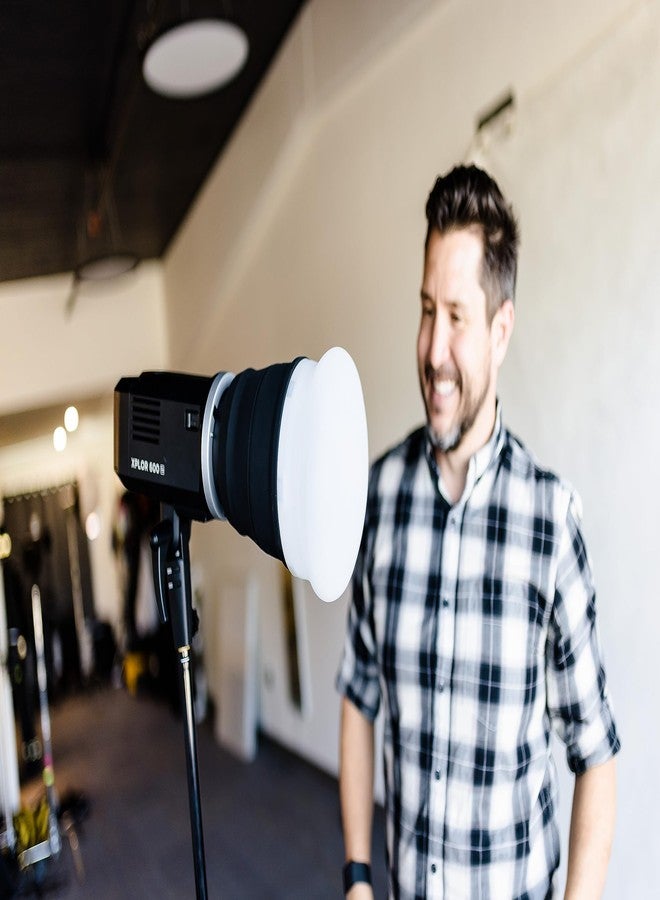 MagMod MagSphere XL, Durable & Easy to Use Flash Modifier - White, Silicone, Softbox Style with Reflector XL, MagRing 2 - Image 5