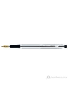 Cross Fountain Pen Bright Chrome F-M 3509 