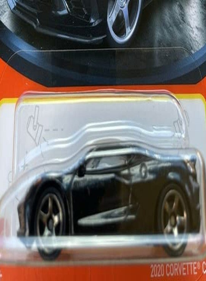 Die Cast Matchbox 2020 Corvette C8 1:64 Scale Car Model (Black) - Kid, Unisex, Children - Image 2