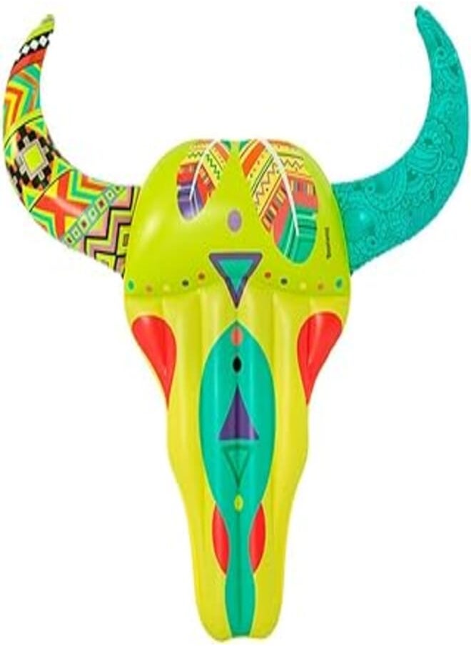 Bestway 8'5" x 7'10"/2.57m x 2.39m Bohemian Buffalo Pool Float 