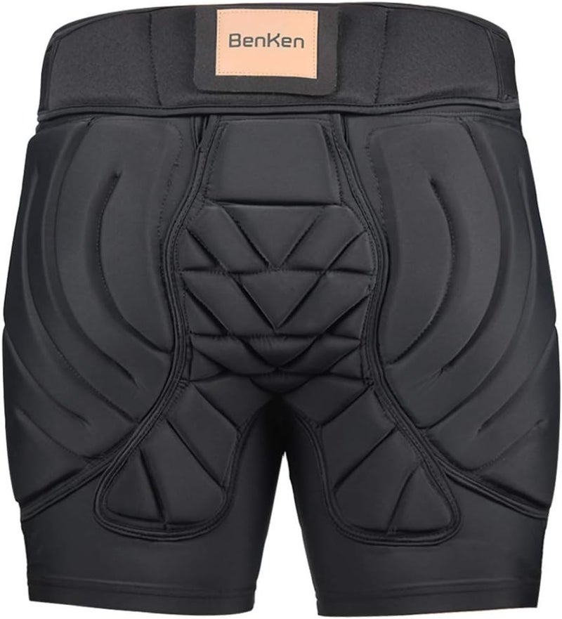 BenKen Butt Pads Snowboarding Impact Shorts Hip Protector for Men Women Protective Tailbone Padded Short Pants Skating Ski - Image 1