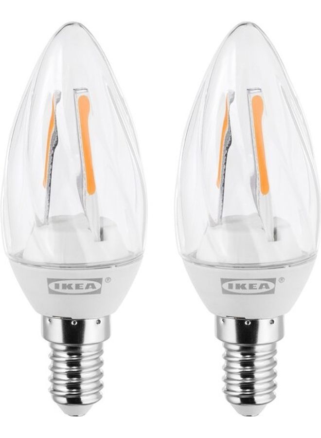 NIBEMINENT 200 Lumens LED Bulb Clear 