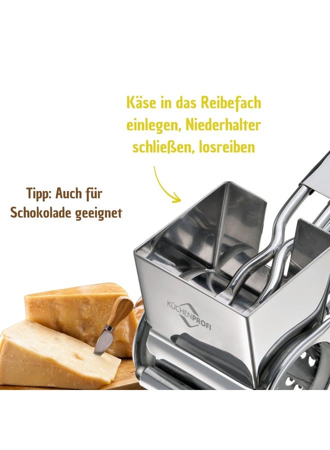 هومستر وعاء جبن دوار من الفولاذ المقاوم للصدأ، للشوكولاتة والبندق -وعاء جبن دوار من الفولاذ المقاوم للصدأ - Image 2