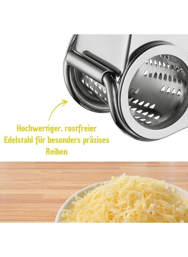 هومستر وعاء جبن دوار من الفولاذ المقاوم للصدأ، للشوكولاتة والبندق -وعاء جبن دوار من الفولاذ المقاوم للصدأ - Image 3