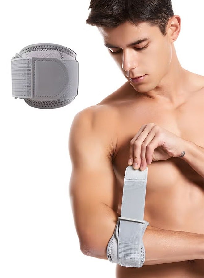 HY Tennis Elbow Braces for Tendonitis and Tennis Elbow,Golfers Elbow Forearm Brace Straps and Compression Pad,Wraps Tennis Elbow Support Band Relief,Counterforce Brace for Forearm Support - Image 1