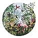 MaxRenard Game 1000 Pieces Jigsaw Puzzle Round Puzzle Toy Animal Party - Image 4