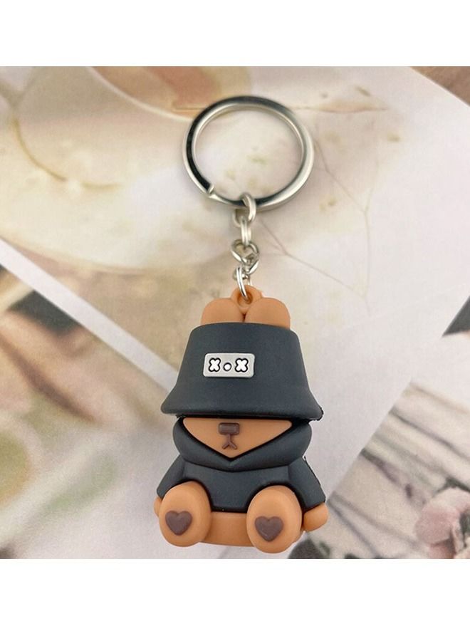 ميدالية مفاتيح كرتونية مميزة اكسسوار لطيف سلسلة مفاتيح بشخصية كرتونية  تتناسب مع السيارة والمحفظة والحقيبة هدية ابداعية لطيفة - Image 2