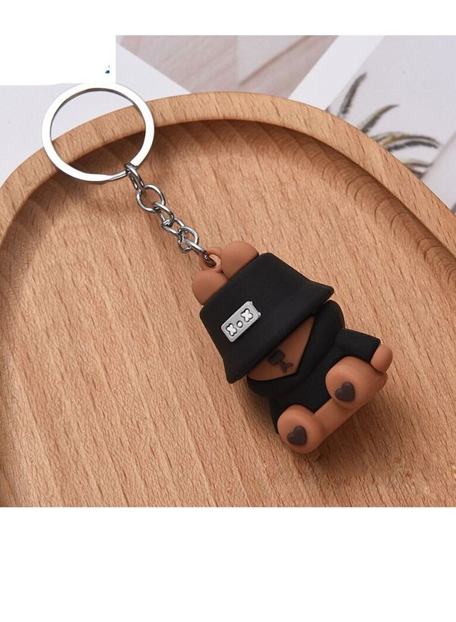 ميدالية مفاتيح كرتونية مميزة اكسسوار لطيف سلسلة مفاتيح بشخصية كرتونية  تتناسب مع السيارة والمحفظة والحقيبة هدية ابداعية لطيفة - Image 3