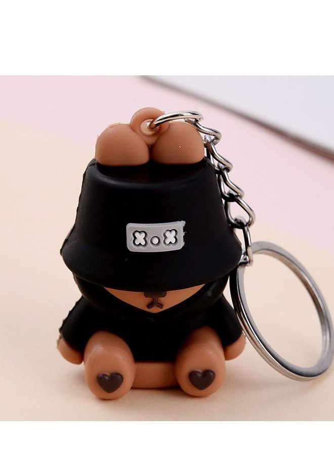 ميدالية مفاتيح كرتونية مميزة اكسسوار لطيف سلسلة مفاتيح بشخصية كرتونية  تتناسب مع السيارة والمحفظة والحقيبة هدية ابداعية لطيفة - Image 1