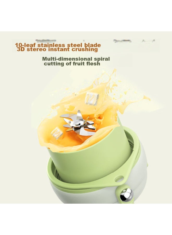 Liven Portable Juicer Cup With 0 Plastic Inner Container, 750ml Outdoor Travel Cup, 316 Stainless Steel Small Juicing Bucket, Baby Food Processor Llj-a756 - Image 5