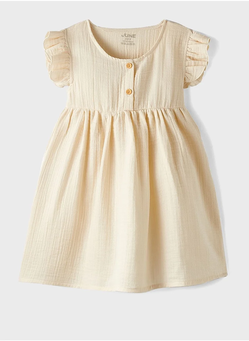 JUNE Kids Muslin Dress