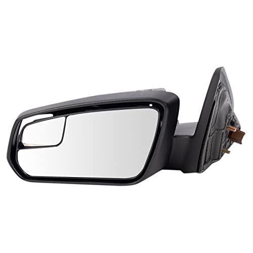 TRQ Left Mirror Cover Finish: 1 Smooth & 1 Textured Drivers Side Compatible with 2011-2012 Ford Mustang FO1320450 - Image 1