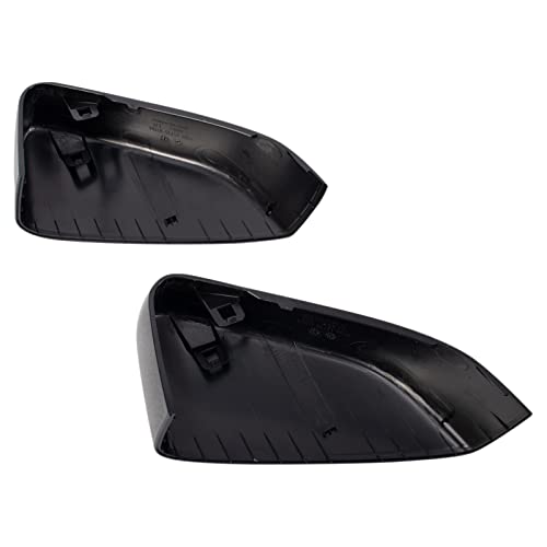 TRQ Left Mirror Cover Finish: 1 Smooth & 1 Textured Drivers Side Compatible with 2011-2012 Ford Mustang FO1320450 - Image 4