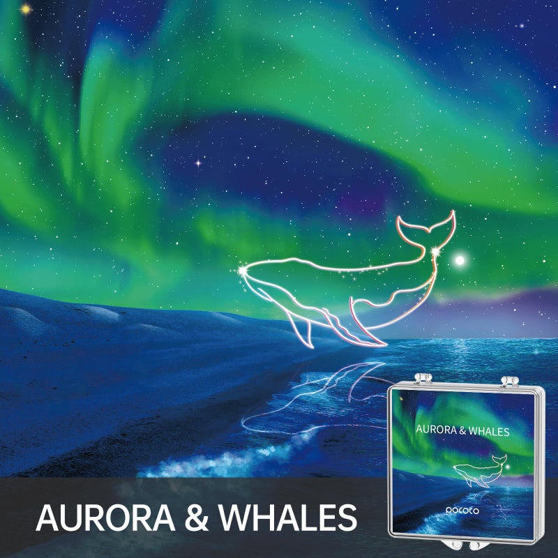 POCOCO Aurora and Deep Sea Series Discs, 5K Resolution, Realistic Patterns, 6 Pieces - Image 4