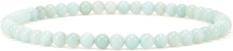 Cherry Tree Collection - Small, Medium, Large Sizes - Gemstone Beaded Bracelets For Women, Men, and Teens - 4mm Round Beads - Image 1