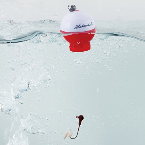 Shakespeare Hide-A-Hook Bobber, 3-Pack, Weighted Fishing Bobbers for Kids, Easy Long-Distance Casting, Weedless Design Prevents Snags, Pre-Rigged for Easy Fishing - Image 3