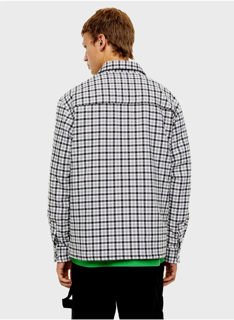 H&M Checked Regular Fit Shirt