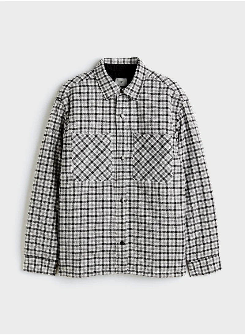 H&M Checked Regular Fit Shirt