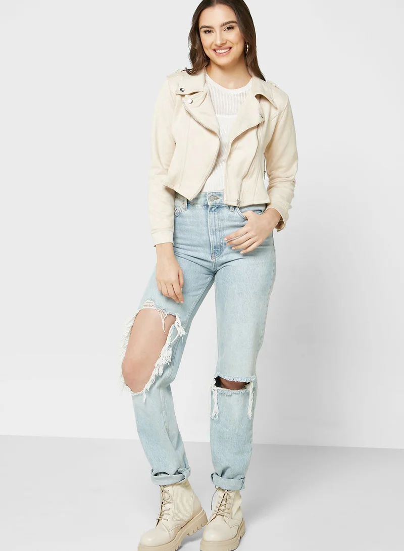 Ginger Biker Jacket