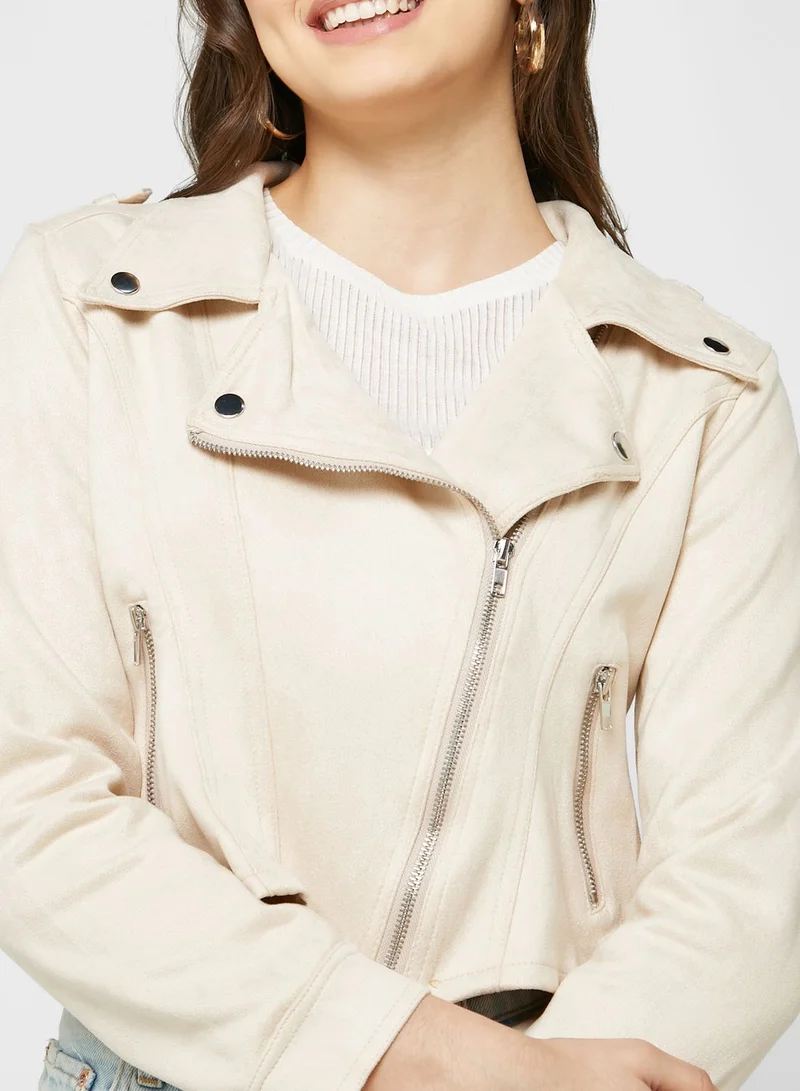 Ginger Biker Jacket