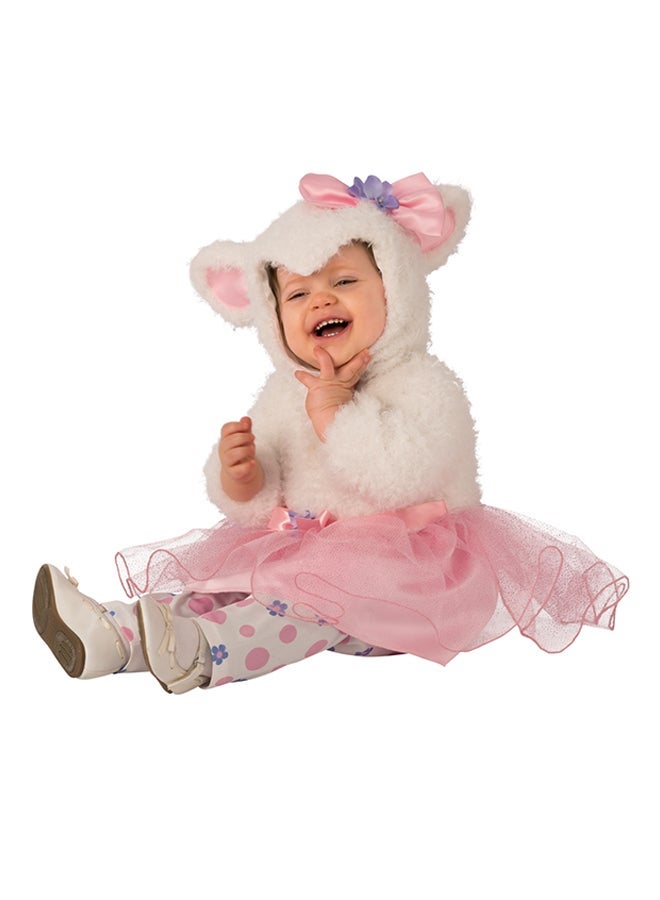 NIBEMINENT Soft Cuddly Little Lamb Kids Costume Medium - Image 1