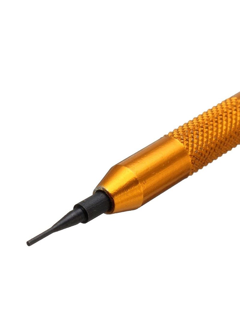 DIY Crafts Diy Crafts CTDIYHI57015 Steel Spring Bar Link Pin Remover Tool Set for Watch Wrist Bands Strap Removal Repair Fix Kit Gadget Bench Vice Gold  - Image 2