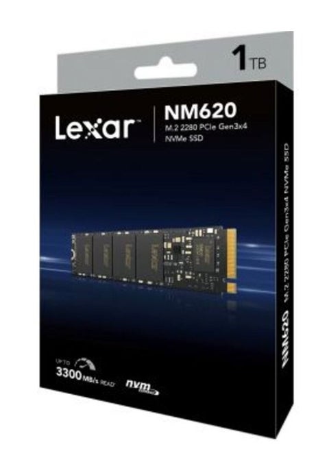 Lexar Lexar NM620 1TB 2280 PCIe Gen3x4 NVMe SSD LNM620X001T