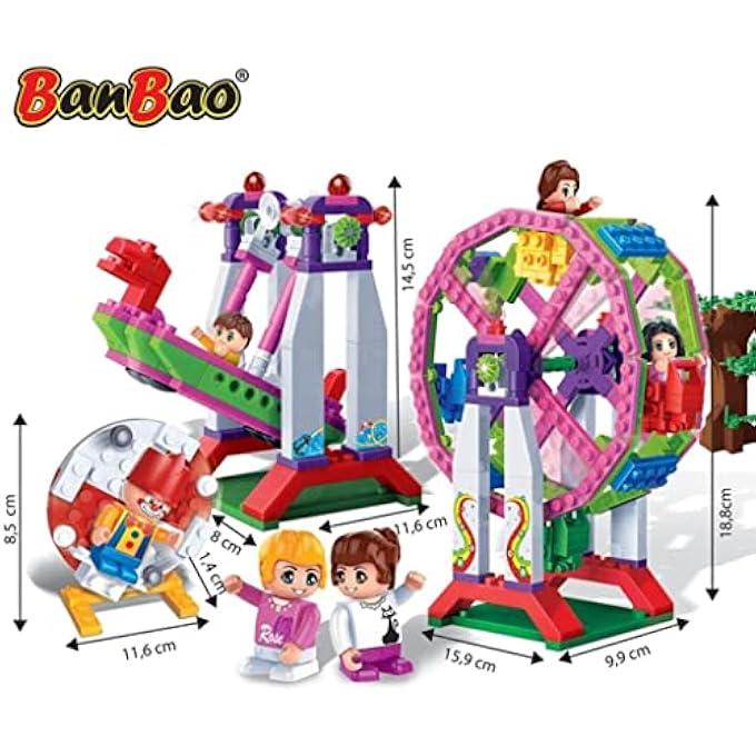 BANBAO TRENDY CITY GIRL SERIES 401 PIECES, 6110, MULTICOLOR - Image 5