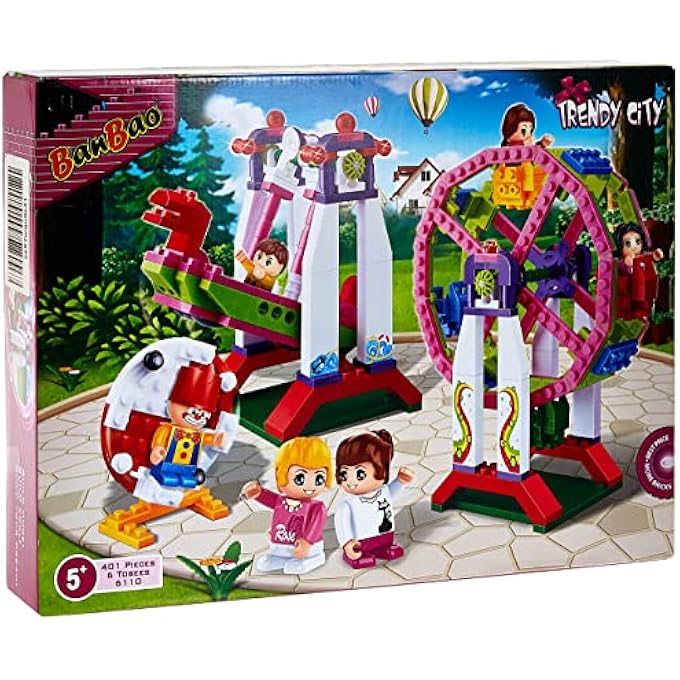 BANBAO TRENDY CITY GIRL SERIES 401 PIECES, 6110, MULTICOLOR - Image 3