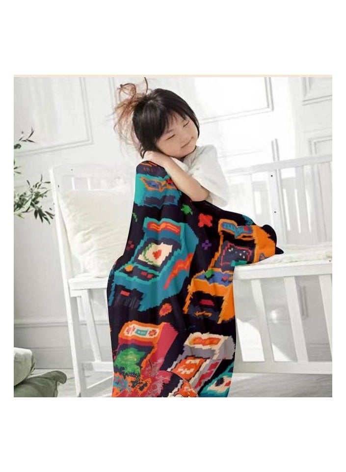 عام بطانية رقيقة من الفانيلا (دافئة ومريحة، ومناسبة للنوم واستخدام الألعاب وإزالة الغبار ومقاومة للرمل) 150 سم * 200 سم - 170 - Image 3