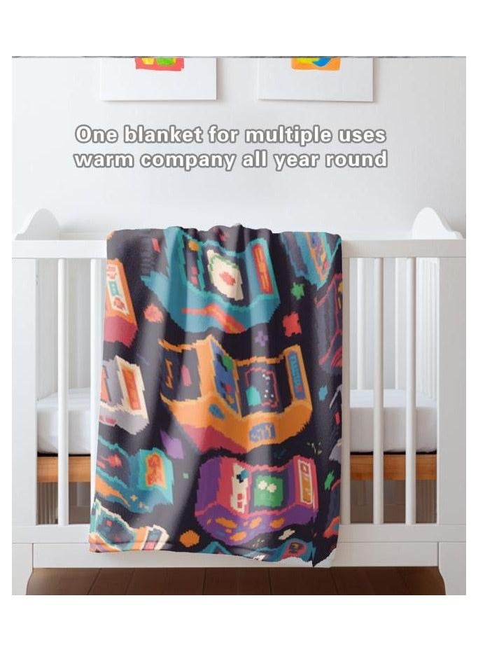 عام بطانية رقيقة من الفانيلا (دافئة ومريحة، ومناسبة للنوم واستخدام الألعاب وإزالة الغبار ومقاومة للرمل) 150 سم * 200 سم - 170 - Image 5