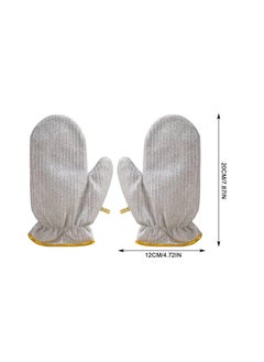 Generic Kitchen Cleaning Wire-Enhanced Dishwashing Gloves for Kitchen Use, Reusable and Waterproof Household Gloves for Laundry and Gardening, Durable Washing Gloves for Dishes.  - Image 3
