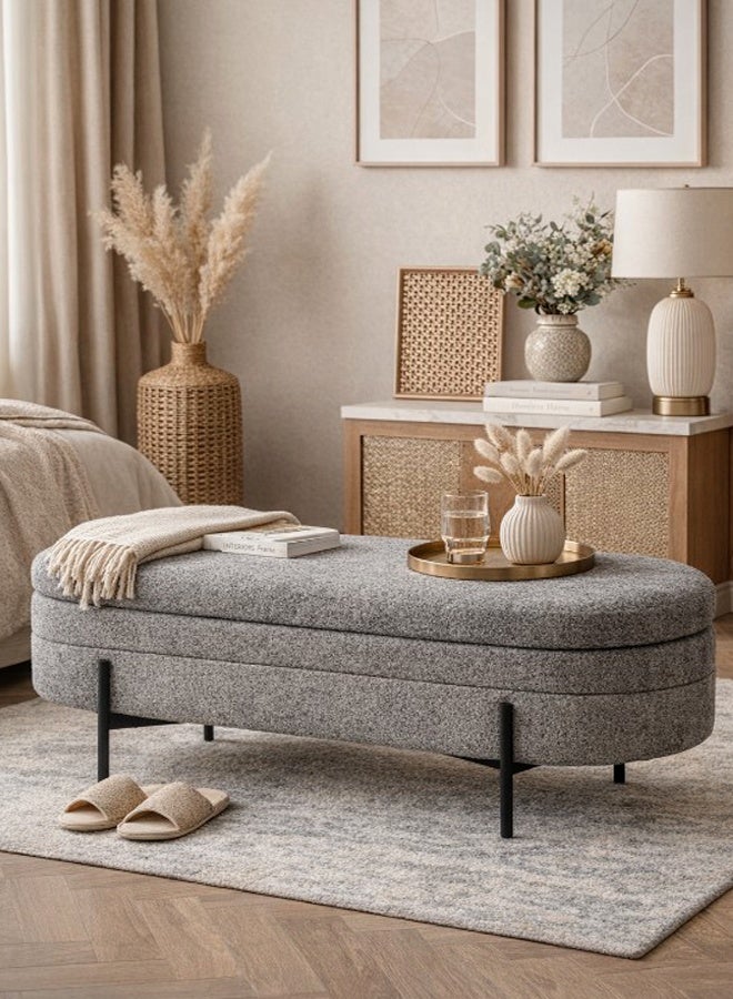 Living Modern Storage Bench For Bedroom, Living Room 100x46x40 CM - Image 3