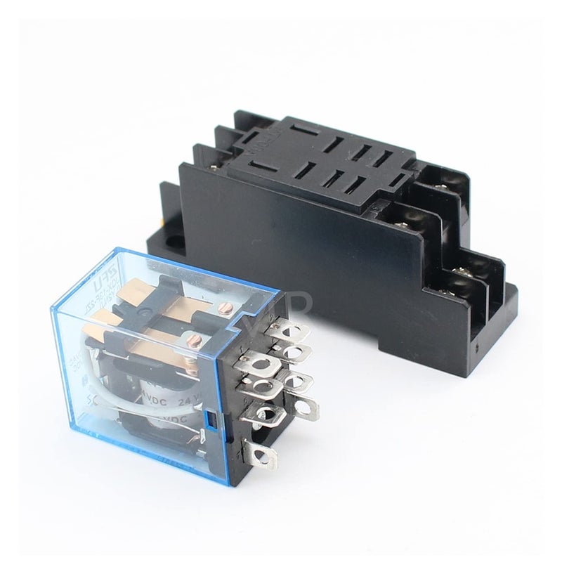 MY2P HH52P MY2NJ DPDT Micro Mini Relay 12V 24V DC AC Coil General Purpose - Image 2