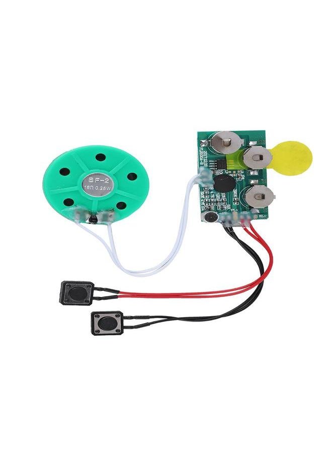 Thoraya DIY Greeting Card Chip 4 Minutes Recordable Voice Sound Chip Voice Greeting Card for Holiday  - Image 3
