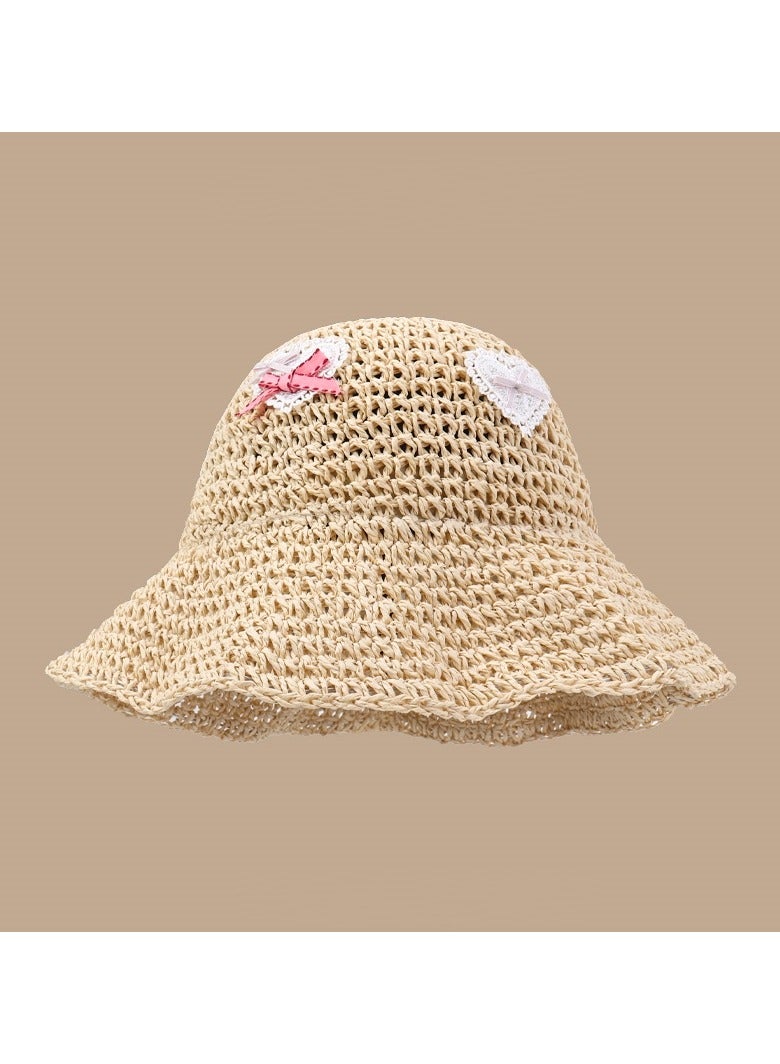 KUYING New Handmade Woven Sun Hat 56-58cm 