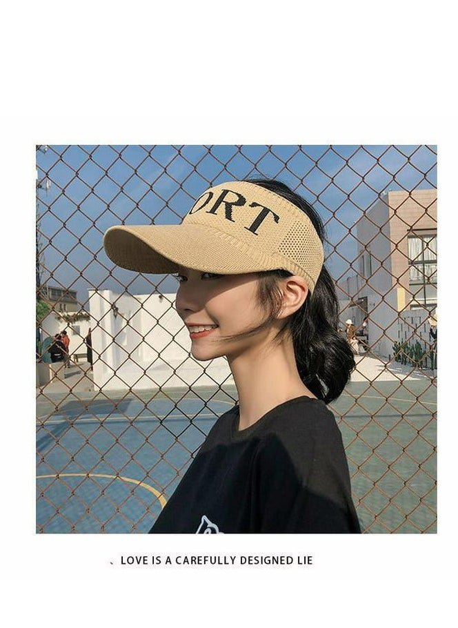 Generic - Tennis sport unisex summer unique cap opened hat - Image 1