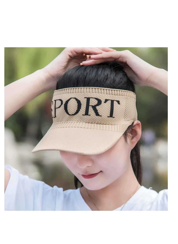 Generic - Tennis sport unisex summer unique cap opened hat - Image 1