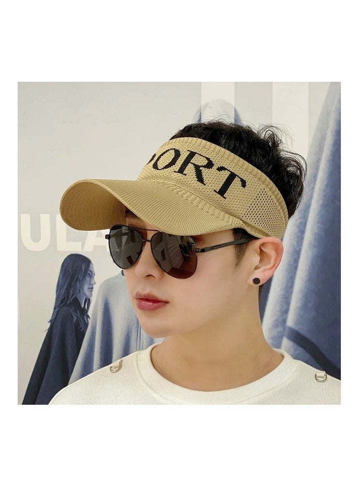 Generic - Tennis sport unisex summer unique cap opened hat - Image 1