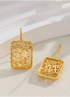 GOLDMAX Elegant 21k Gold Plated Earrings For Women  - Image 1