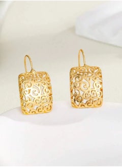GOLDMAX Elegant 21k Gold Plated Earrings For Women  - Image 2