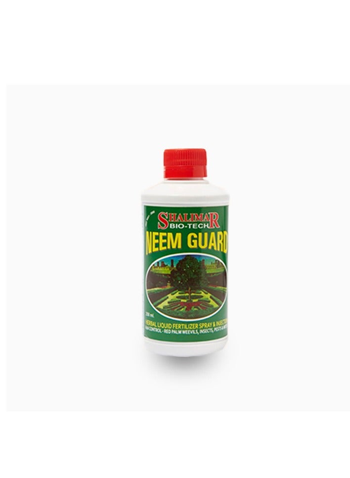 Shalimar Neem Guard Herbal Protection 250ml is a Natural and Effective Plant Protection Solution Designed to Safeguard Plants from Pests and Diseases. - Image 3