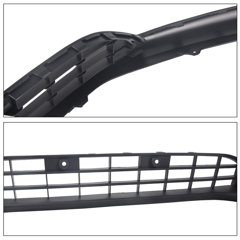 ECOTRIC Front Bumper Valance Lower Grill Compatible with 2015-2018 Ford Focus F1EZ17626A Lower Lip Chin Grill Grille Spoiler Panel - Image 4