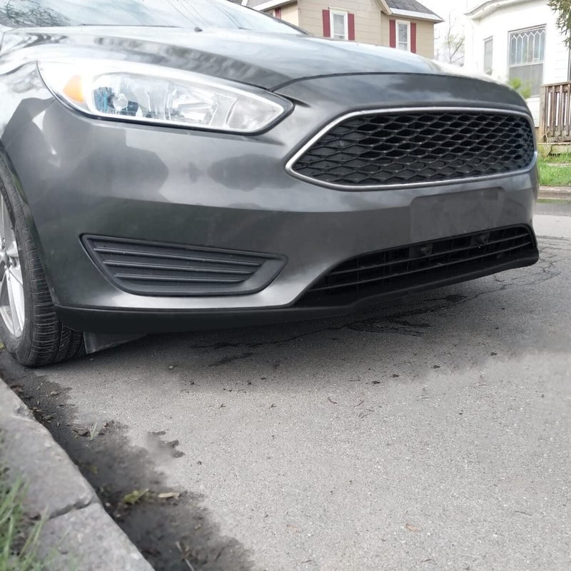 ECOTRIC Front Bumper Valance Lower Grill Compatible with 2015-2018 Ford Focus F1EZ17626A Lower Lip Chin Grill Grille Spoiler Panel - Image 5