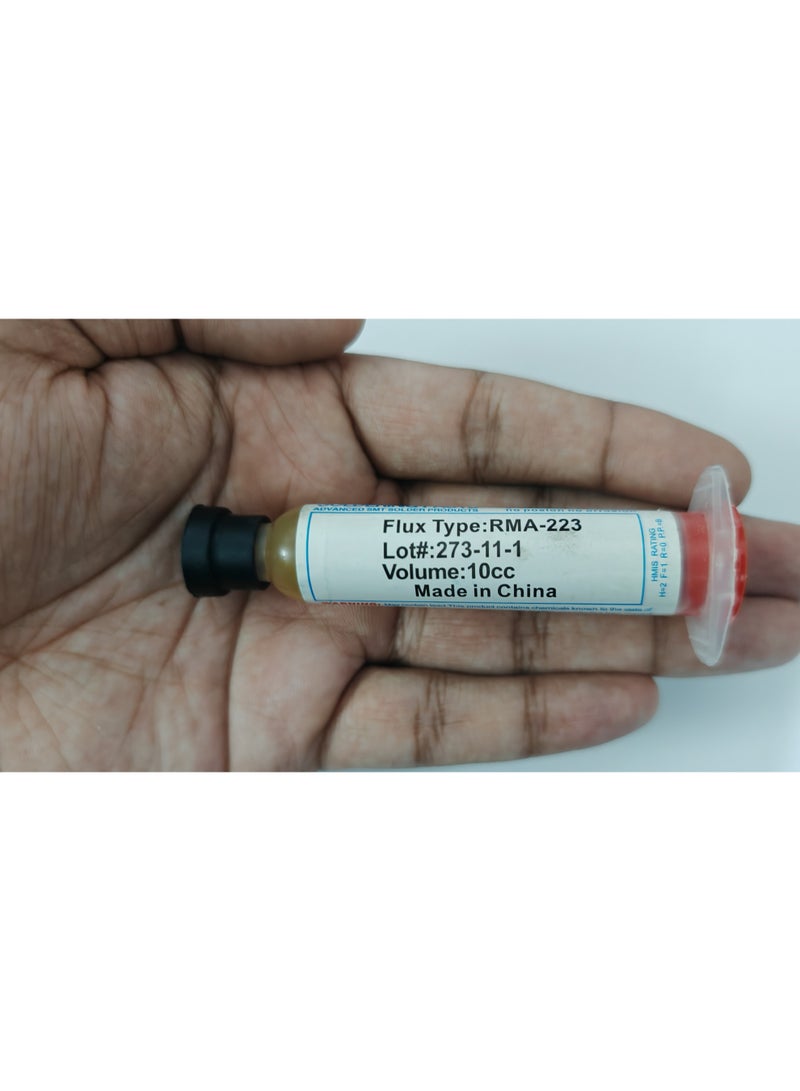 RMA-223 Soldering Flux Paste in Syringe – RMA Flux for PCB, Electronics, and Soldering Projects - Image 5