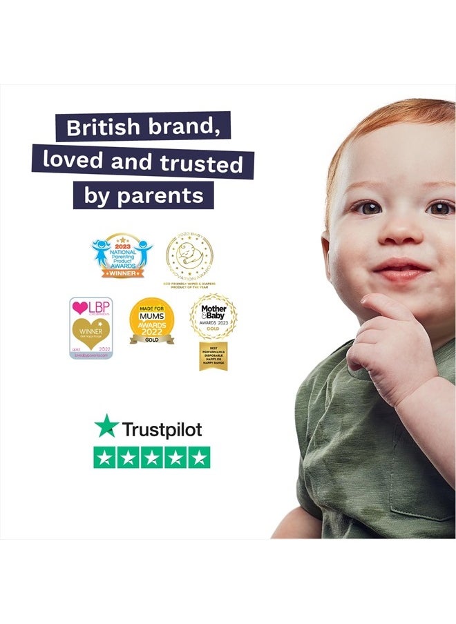 Size 2 Eco-Friendly Diapers (7-13 lbs) TCF, Hypoallergenic, Soft Organic Cotton Comfort, Sustainable, Wetness Indictor. Allergy UK, Paper Packaging. 1 Pack of 29 - pzsku/Z4096BE3219040C2595CBZ/45/_/1715456207/9c18d54d-7dd2-4738-a982-da4664d8b8f6