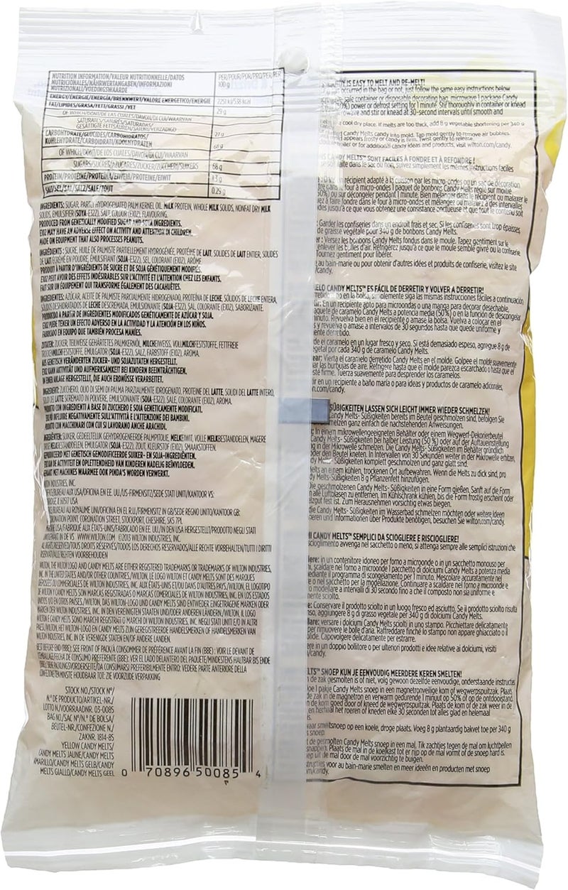 Wilton Yellow Candy Melts - 12 Ounce - Image 4