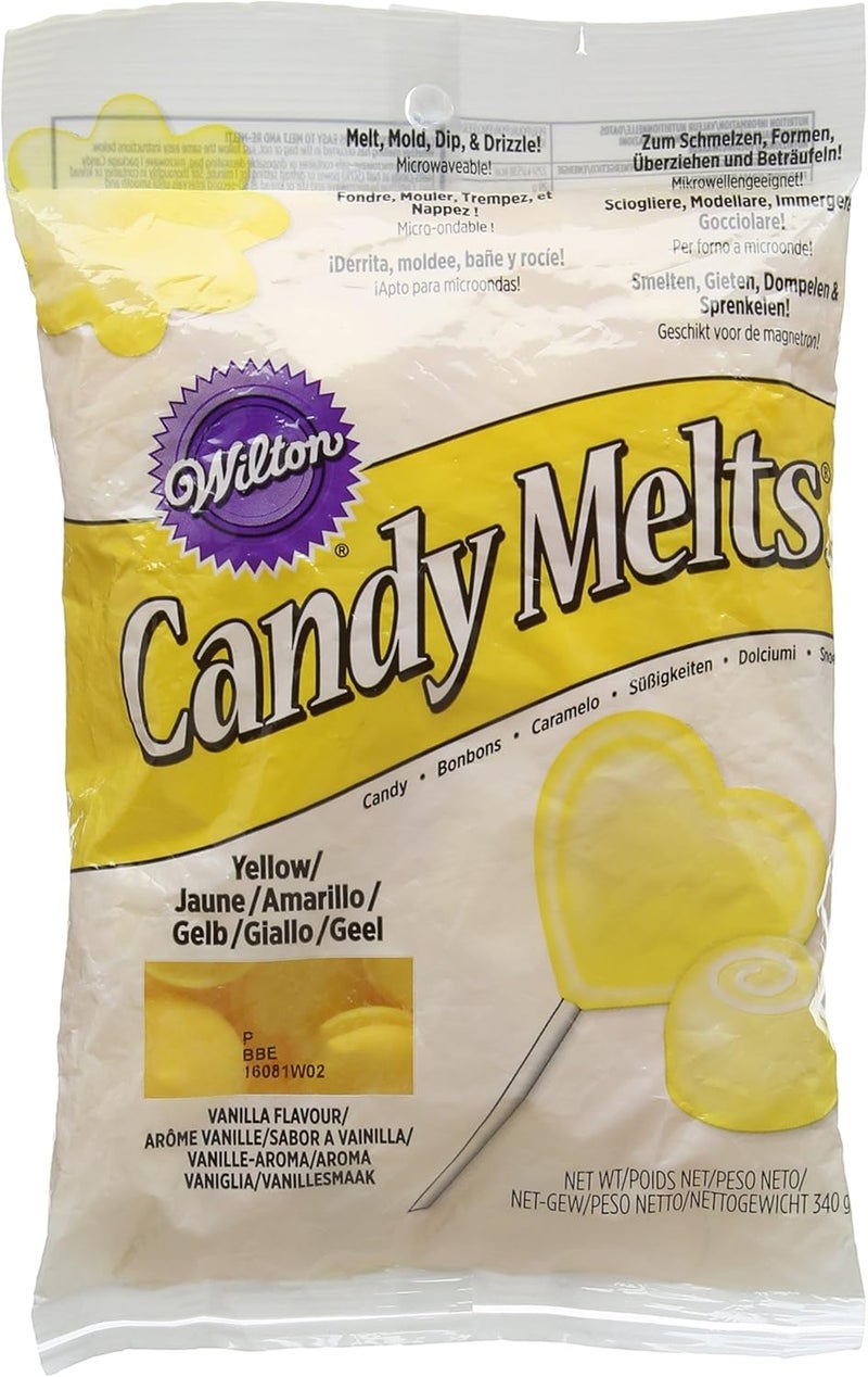 Wilton Yellow Candy Melts - 12 Ounce - Image 1